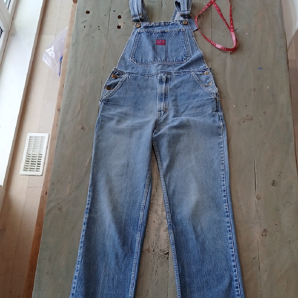 Vintage Big Blue Denim Overalls